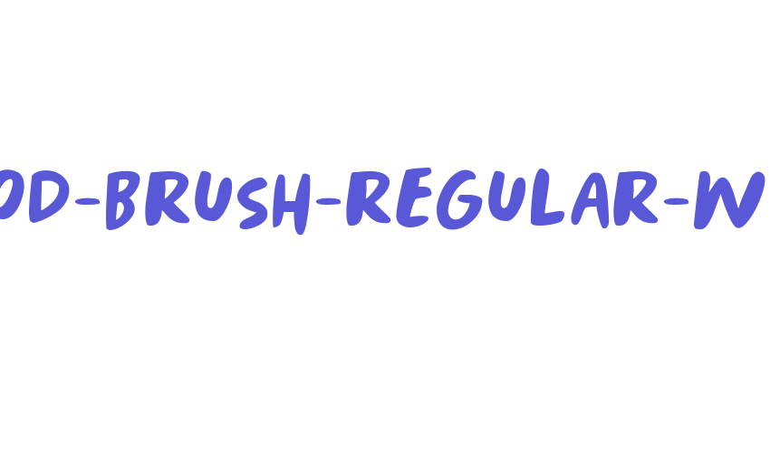 springwood-brush-regular-webfont Font