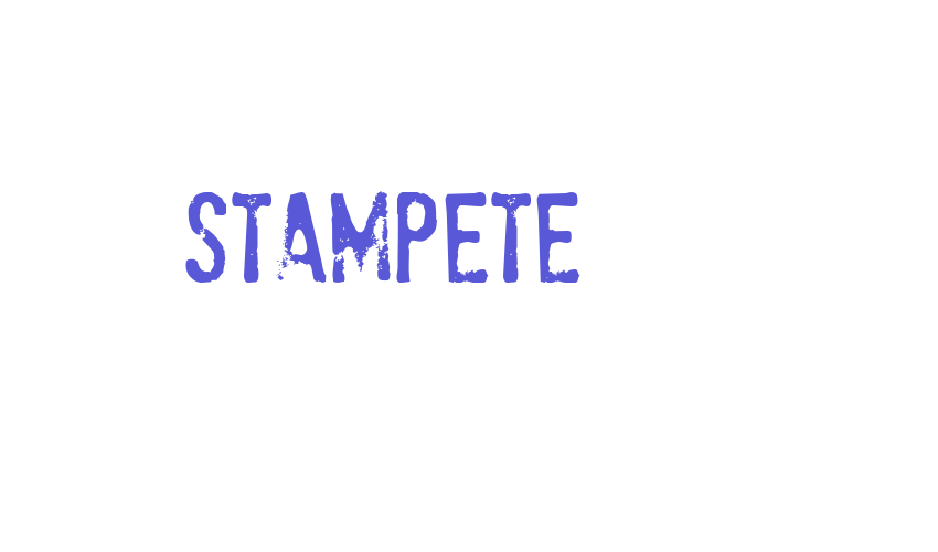 stamPete Font