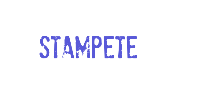 stamPete Font Download