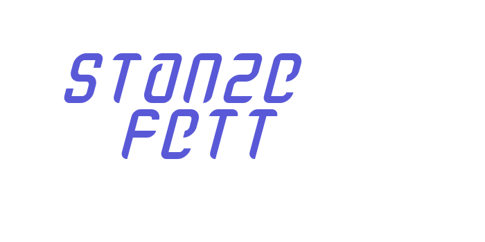 stanze  fett Font Download