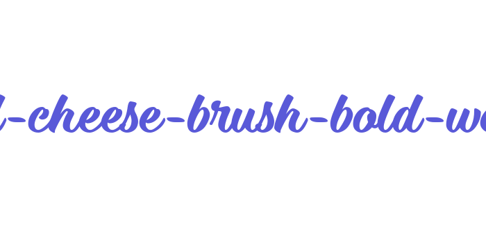 steak-and-cheese-brush-bold-webfont Font Download