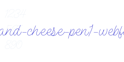 steak-and-cheese-pen1-webfont-font-download
