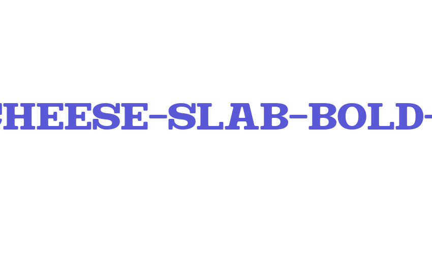 steak-and-cheese-slab-bold-webfont Font Download