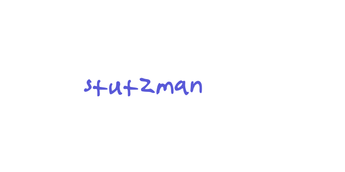 stutzman Font Download