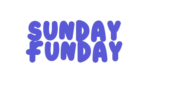 sunday funday Font Download