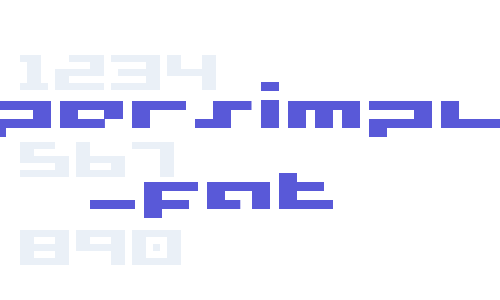 supersimple _fat Font Download