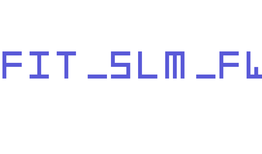 swfit_slm_fw Font