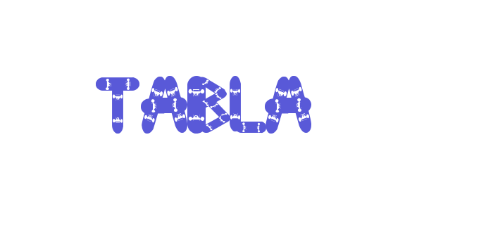 tabla Font Download