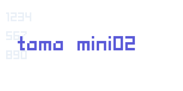 tama mini02 font free