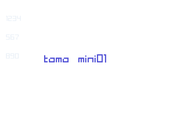 tama mini01 Font Download