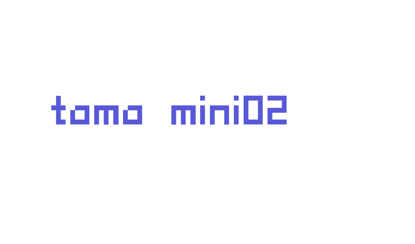 tama mini02 Font Download