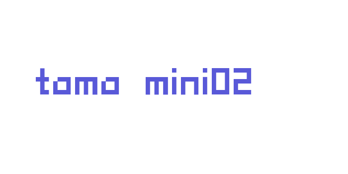 tama mini02 Font Download