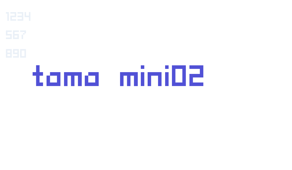 tama mini02-font-download