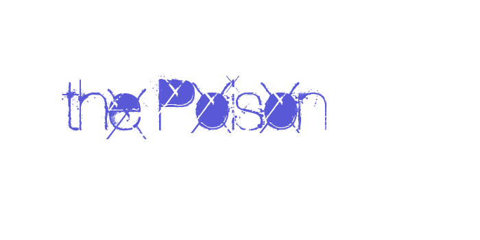 the Poison Font Download