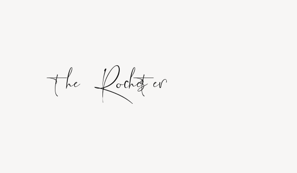 the Rochester Font