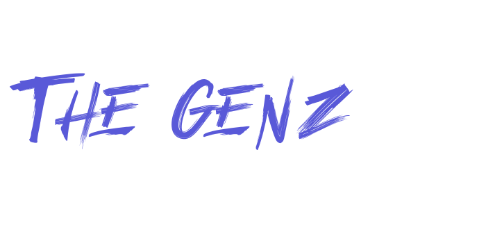 the genz Font