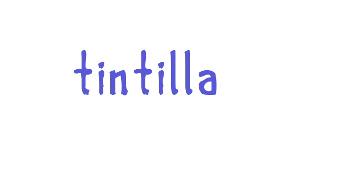 tintilla Font