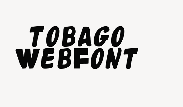 tobago WebFont Font