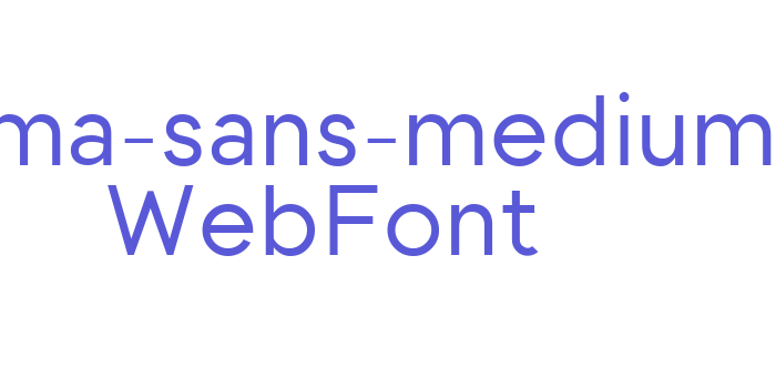 toma-sans-medium WebFont Font Download