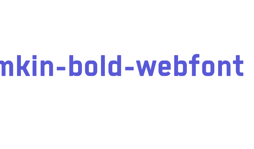 tomkin-bold-webfont Font Download