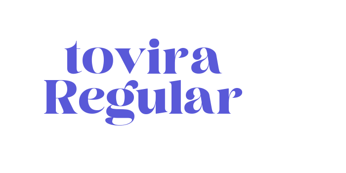 tovira Regular Font Download