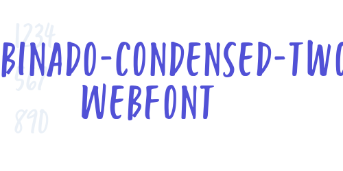 turbinado-condensed-two WebFont