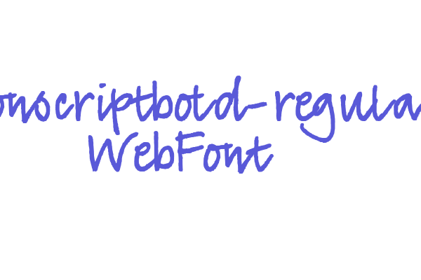 tyfoonscriptbold-regular WebFont Font