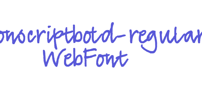 tyfoonscriptbold-regular WebFont Font Download