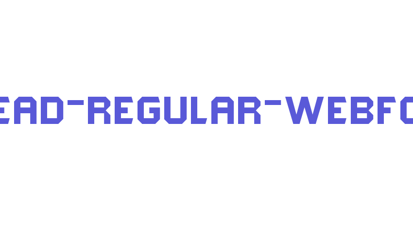 typehead-regular-webfont Font