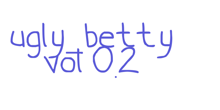 ugly_betty vol 0.2 Font Download