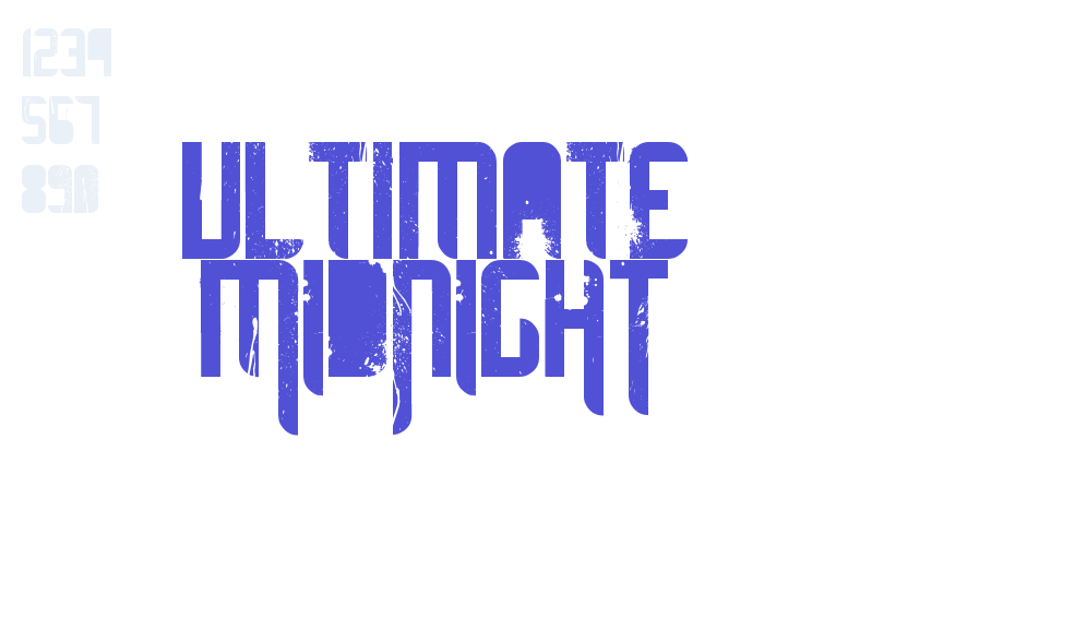 ultimate MIDNIGHT-font-download