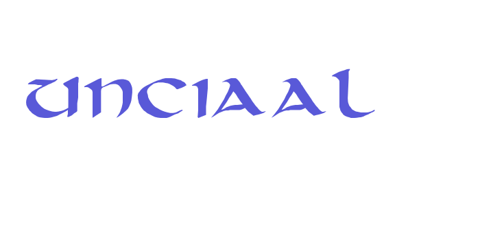 unciaal Font Download