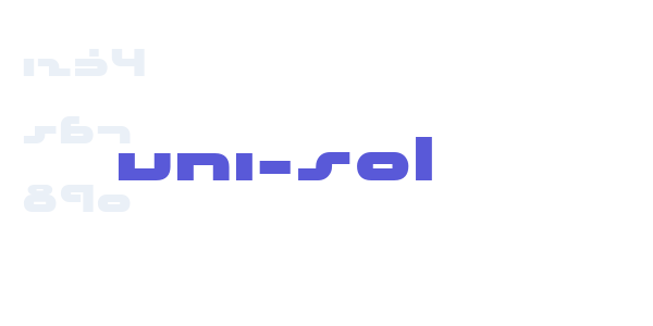 uni-sol font free