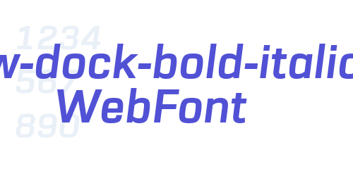 urw-dock-bold-italic WebFont-font-download