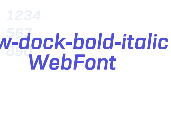 urw-dock-bold-italic WebFont