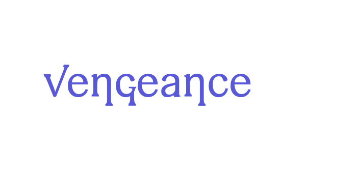 vengeance Font Download