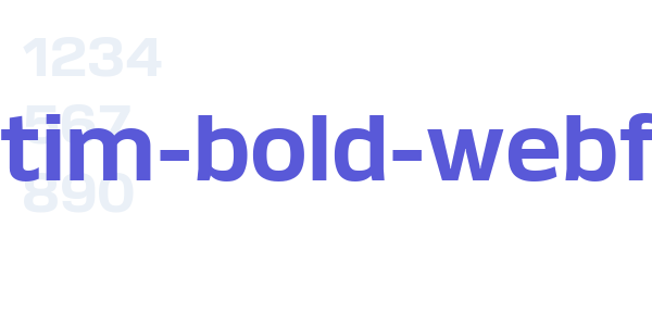 verbatim-bold-webfont font