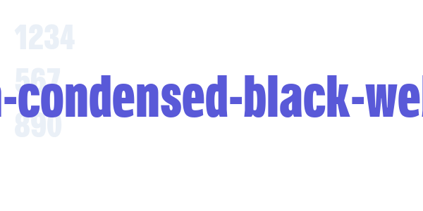 verbatim-condensed-black-webfont font free