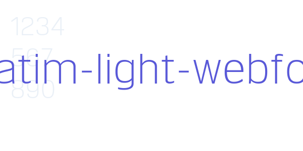 verbatim-light-webfont font free