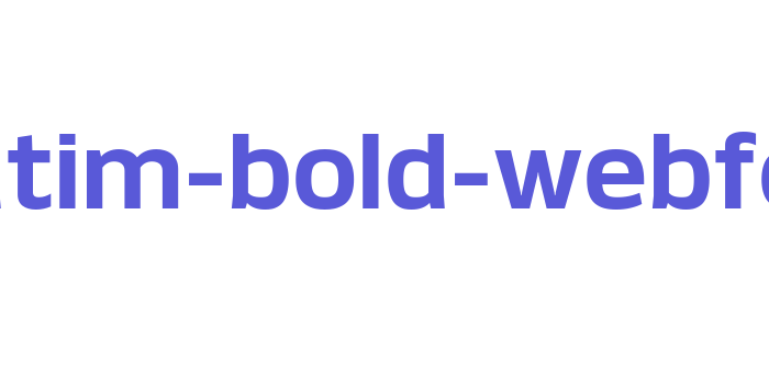 verbatim-bold-webfont Font Download