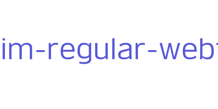 Download verbatim-regular-webfont Font