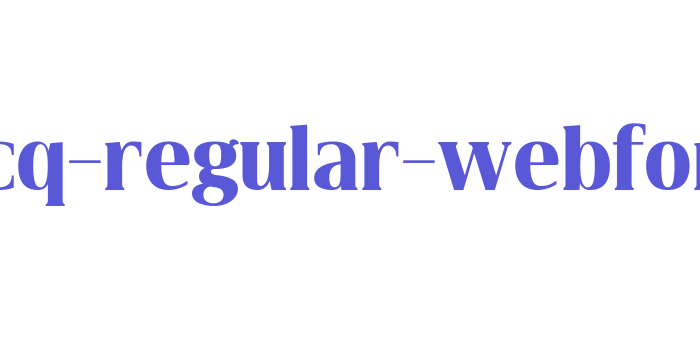 vidocq-regular-webfont Font Download