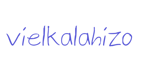 vielkalahizo Font Download