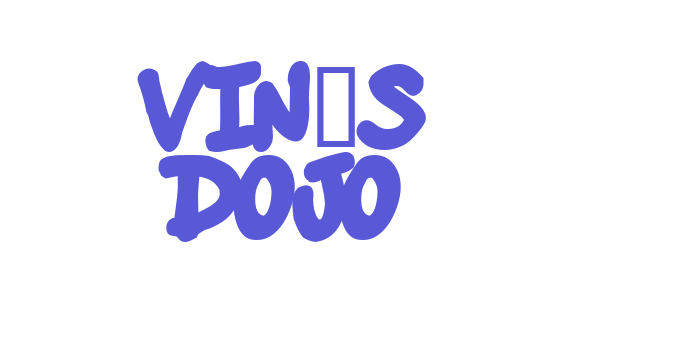 vin’s dojo Font