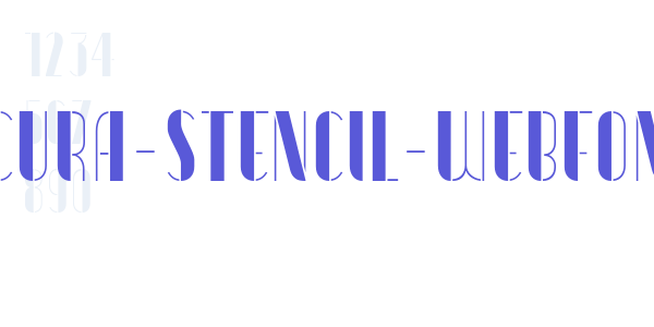 vitacura-stencil-webfont font