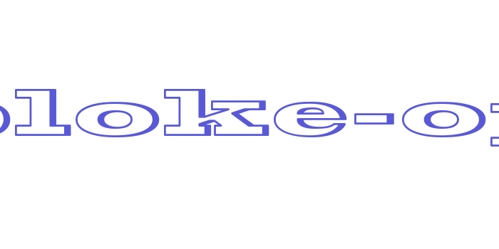 vtc-bloke-open Font Download