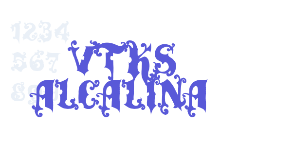 vtks alcalina font