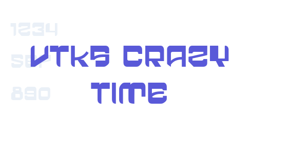 vtks crazy time font free