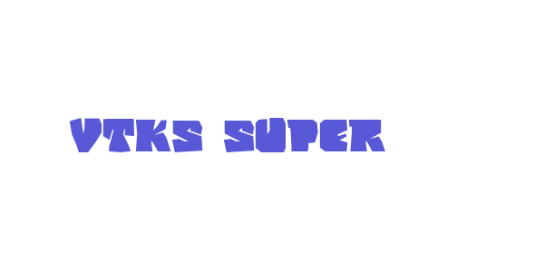 vtks super font free