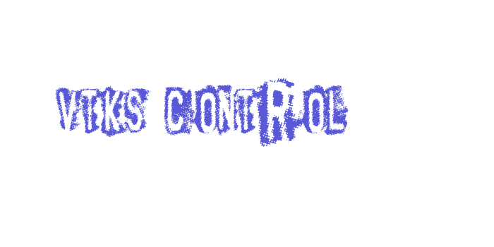 vtks Control Font